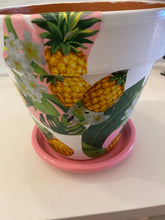 Load image into Gallery viewer, Decoupage Plant Pot