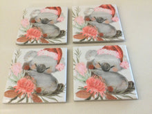 Load image into Gallery viewer, Ceramic & Decoupage Coasters