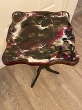 Load image into Gallery viewer, Resin & Refurbished Vintage Table