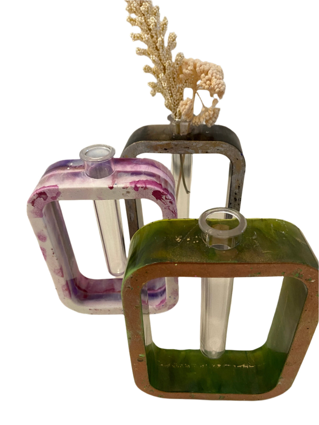 Resin Vases