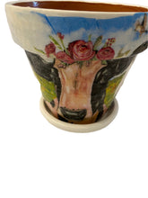 Load image into Gallery viewer, Decoupage Plant Pot
