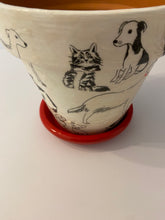 Load image into Gallery viewer, Decoupage Plant Pot
