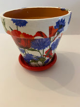 Load image into Gallery viewer, Decoupage Plant Pot
