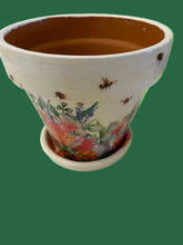 Load image into Gallery viewer, Decoupage Plant Pot
