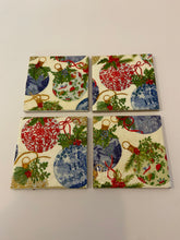 Load image into Gallery viewer, Christmas Ceramic &amp; Decoupage Coasters
