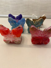 Load image into Gallery viewer, Resin Butterfly Tealight Candle Holders
