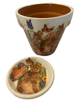 Load image into Gallery viewer, Decoupage Plant Pot
