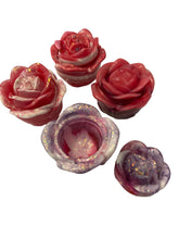 Load image into Gallery viewer, Resin Rose Flower Containers

