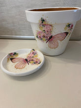 Load image into Gallery viewer, Decoupage Plant Pot
