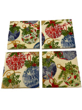 Load image into Gallery viewer, Christmas Ceramic &amp; Decoupage Coasters
