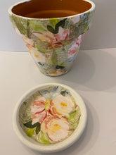 Load image into Gallery viewer, Decoupage Plant Pot
