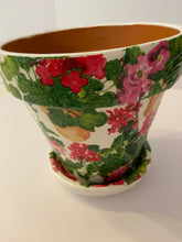 Load image into Gallery viewer, Decoupage Plant Pot
