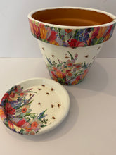Load image into Gallery viewer, Decoupage Plant Pot
