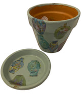 Load image into Gallery viewer, Decoupage Plant Pot
