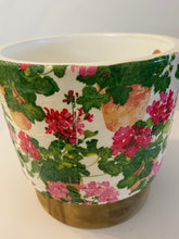 Load image into Gallery viewer, Decoupage Plant Pot
