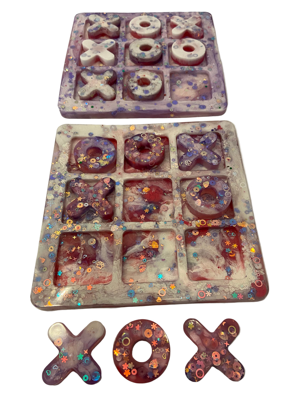 Resin Naughts & Crosses Game