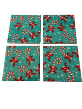 Load image into Gallery viewer, Christmas Ceramic &amp; Decoupage Coasters
