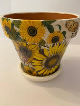 Load image into Gallery viewer, Decoupage Plant Pot

