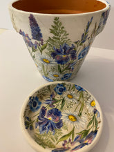 Load image into Gallery viewer, Decoupage Plant Pot

