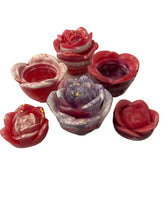 Load image into Gallery viewer, Resin Rose Flower Containers
