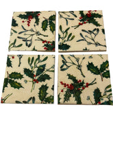 Load image into Gallery viewer, Christmas Ceramic &amp; Decoupage Coasters
