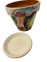 Load image into Gallery viewer, Decoupage Plant Pot
