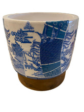 Load image into Gallery viewer, Decoupage Plant Pot
