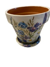 Load image into Gallery viewer, Decoupage Plant Pot
