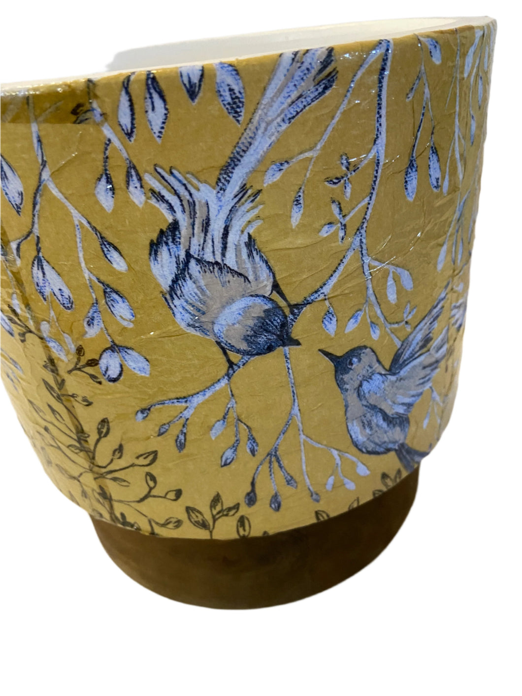 Decoupage Plant Pot
