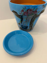 Load image into Gallery viewer, Decoupage Plant Pot
