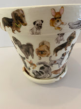Load image into Gallery viewer, Decoupage Plant Pot
