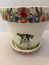 Load image into Gallery viewer, Decoupage Plant Pot
