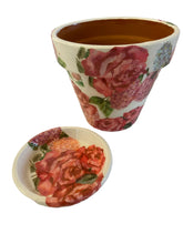 Load image into Gallery viewer, Decoupage Plant Pot
