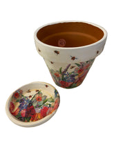 Load image into Gallery viewer, Decoupage Plant Pot
