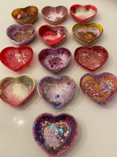 Load image into Gallery viewer, Resin Heart Trinket Dishes
