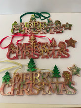 Load image into Gallery viewer, Resin Merry Christmas Signs
