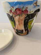 Load image into Gallery viewer, Decoupage Plant Pot
