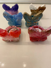 Load image into Gallery viewer, Resin Butterfly Tealight Candle Holders
