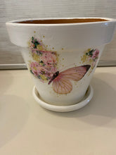 Load image into Gallery viewer, Decoupage Plant Pot
