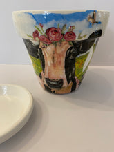 Load image into Gallery viewer, Decoupage Plant Pot
