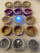 Load image into Gallery viewer, Resin Tealight Candle Holders
