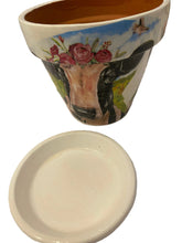 Load image into Gallery viewer, Decoupage Plant Pot
