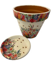 Load image into Gallery viewer, Decoupage Plant Pot
