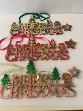 Load image into Gallery viewer, Resin Merry Christmas Signs
