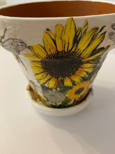 Load image into Gallery viewer, Decoupage Plant Pot
