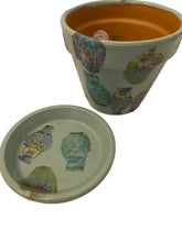 Load image into Gallery viewer, Decoupage Plant Pot
