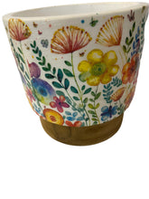 Load image into Gallery viewer, Decoupage Plant Pot

