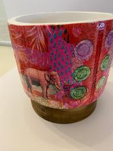 Load image into Gallery viewer, Decoupage Plant Pot
