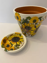 Load image into Gallery viewer, Decoupage Plant Pot
