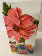 Load image into Gallery viewer, Decoupaged Glass Vase
